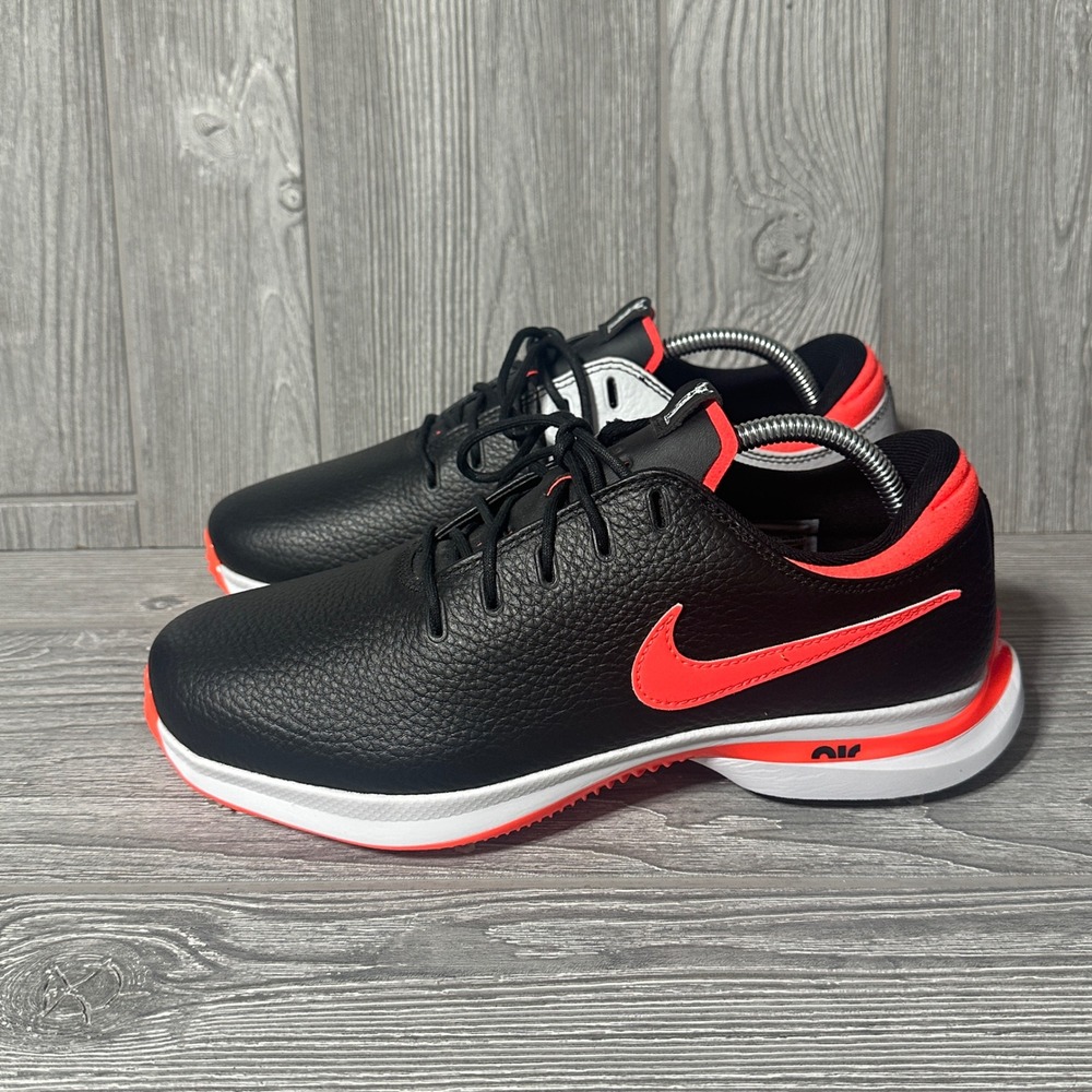 Nike Air Zoom Victory Tour 3 Golf Shoes Mens 9.5 Black Crimson DX9025-004 Spiked - Picture 3 of 8